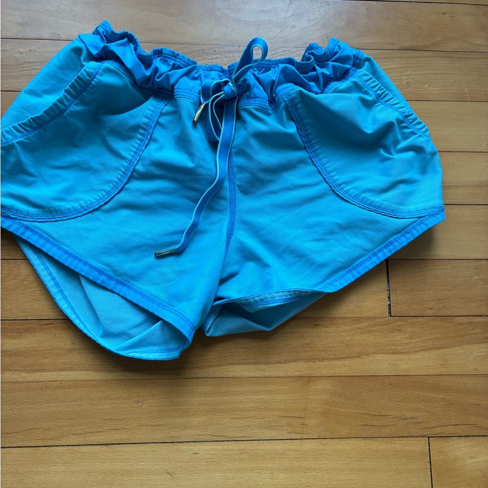 Lululemon Athletica Blue Athletic Shorts Lightweight Performance